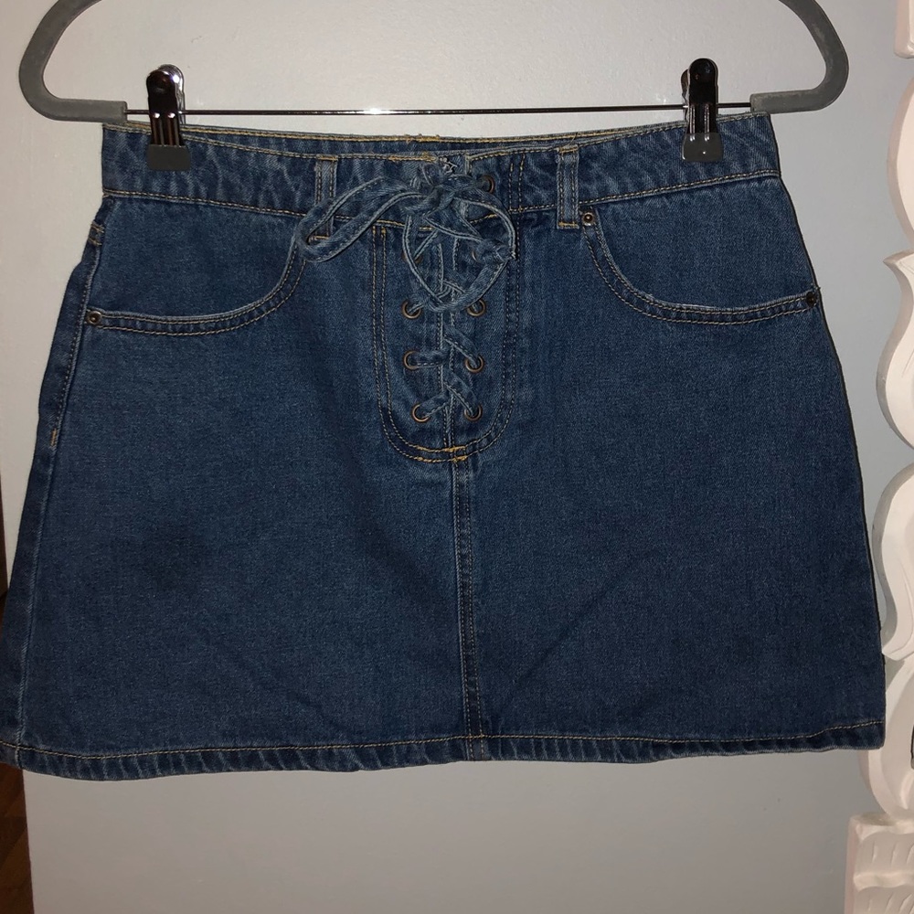 Forever 21 Jean mini skirt